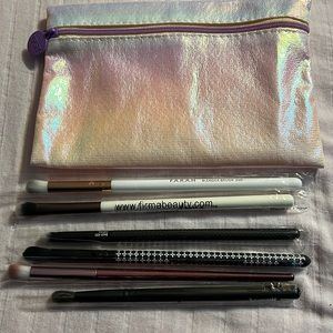 Iridescent Ipsy bag and Eye Brush bundle